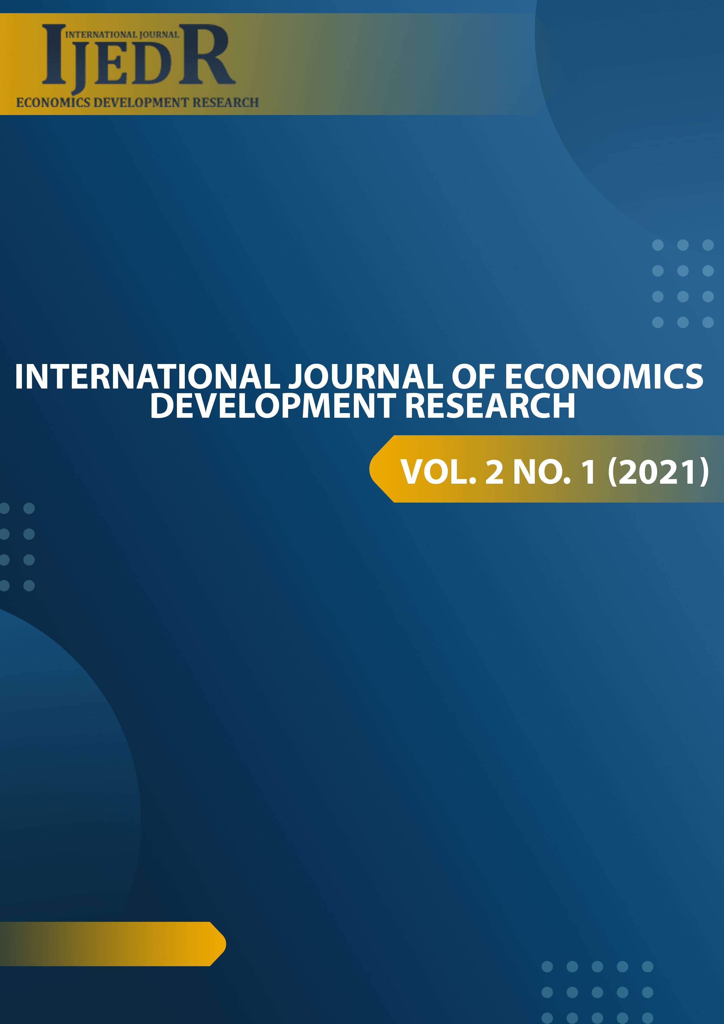 					View Vol. 2 No. 1 (2021): International Journal of Economics Development Research
				